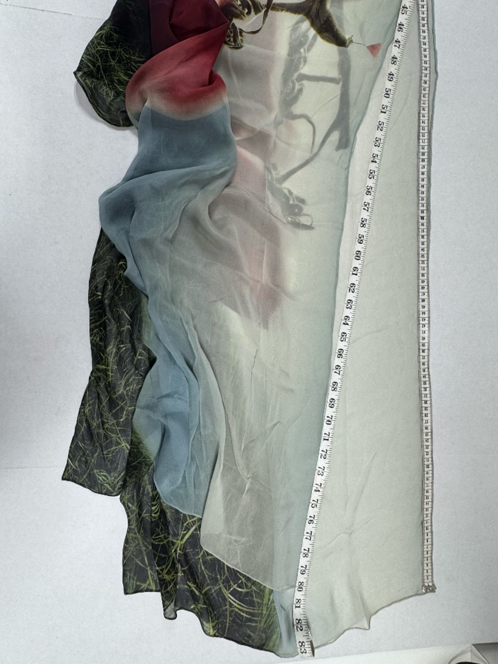 Edward Roth - New York - Hand Paint Silk Scarf - 80"x25". NEW‎ in Bag. - Picture 7 of 16